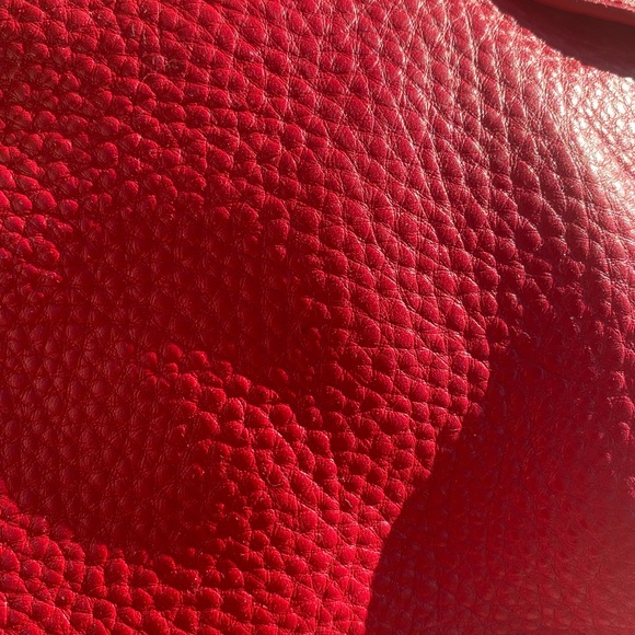 Cole Haan Rounded Hobo Caribbean, Leather, Red - Picture 9 of 16